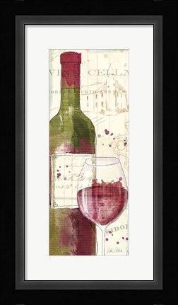 Framed Chateau Winery IV Print