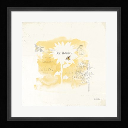 Framed Bee and Bee VIII Print