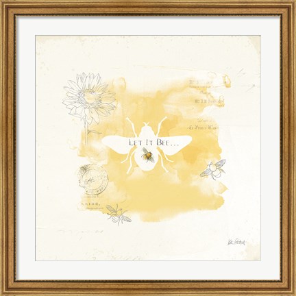 Framed Bee and Bee VII Print