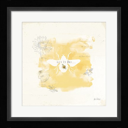 Framed Bee and Bee VII Print