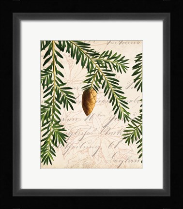 Framed Vintage Noel IV Print