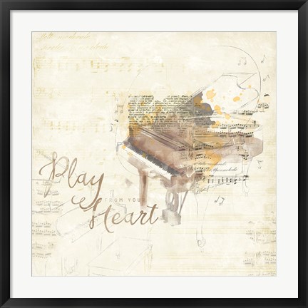 Framed Musical Gift III Print