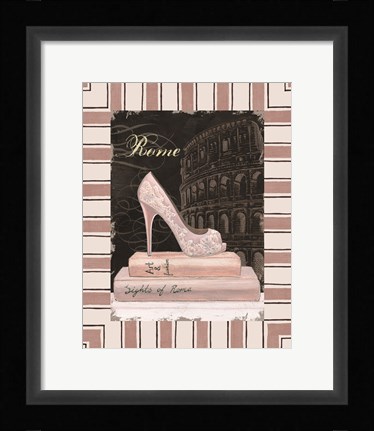 Framed City Style III Border Print