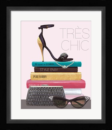 Framed Paris Style III Print