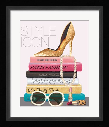 Framed Paris Style II Print