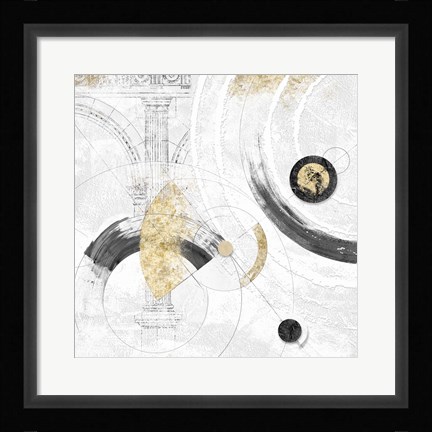 Framed Orbite Stellari Print