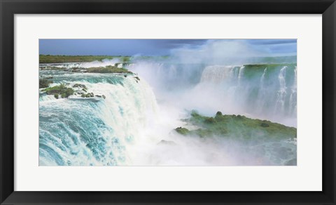 Framed Iguazu Falls, Brazil Print