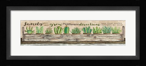 Framed Family Roots Print
