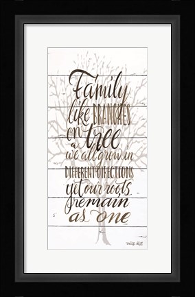 Framed Family Print