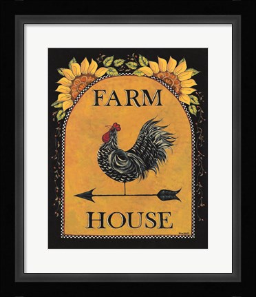 Framed Sunny Farmhouse Print