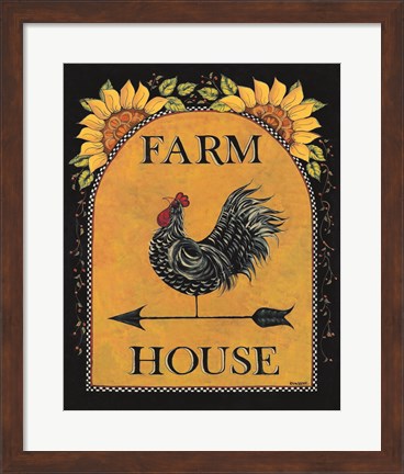 Framed Sunny Farmhouse Print