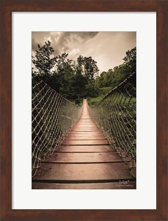 Framed Wilderness Walkway Print