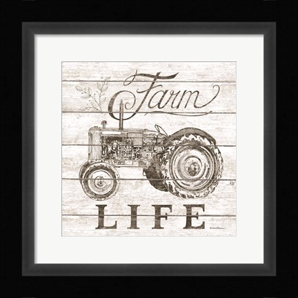 Framed Farm Life Print