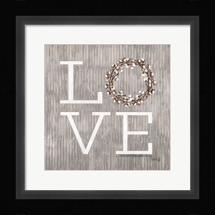 Framed Love Print
