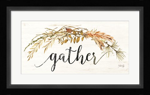 Framed Gather Print