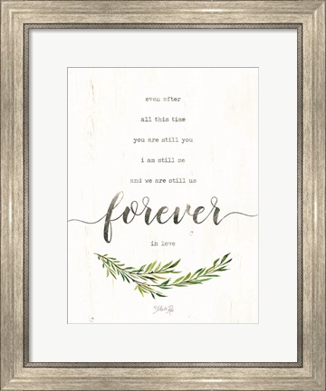 Framed Forever in Love Print
