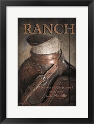 Framed Ranch Print