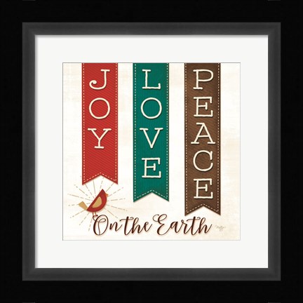 Framed Peace on Earth Print