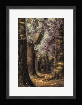 Framed Fluffy Road Print