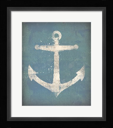 Framed Anchor v2 Print