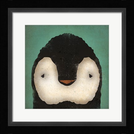 Framed Baby Penguin Print