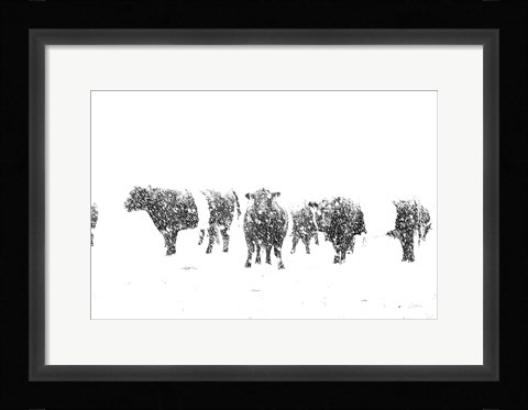 Framed Oreos and Milk II Print