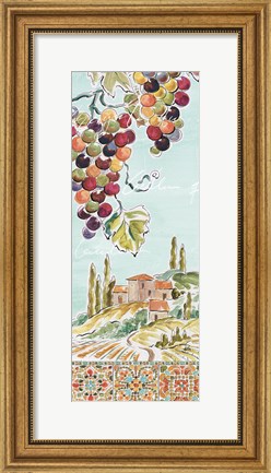 Framed Tuscan Breeze IV Print