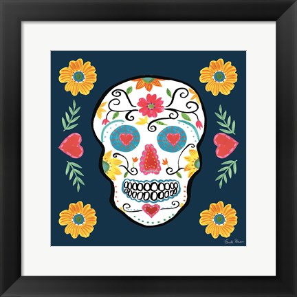 Framed Day of the Dead IV Print