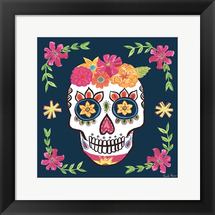Framed Day of the Dead II Print