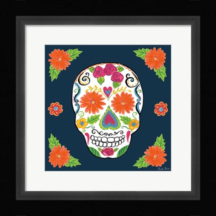 Framed Day of the Dead I Print