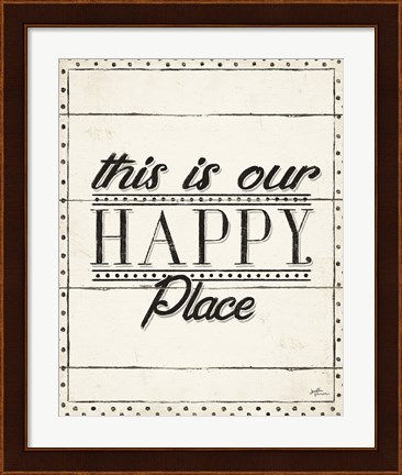 Framed Country Thoughts XII Print