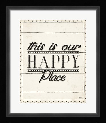 Framed Country Thoughts XII Print