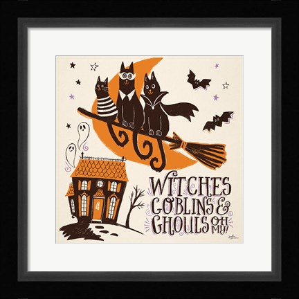 Framed Spooktacular II Print