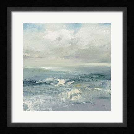 Framed Waves Print