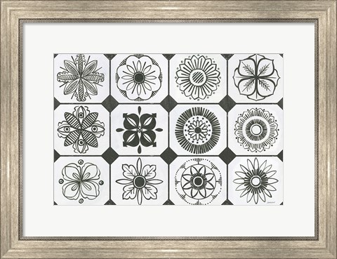 Framed Patterns of the Amazon XVII Print