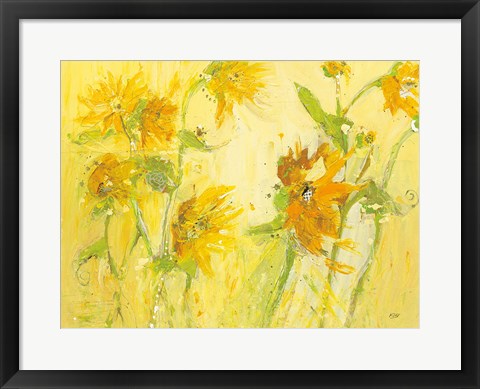 Framed Your Sweet Orange Flowers Print