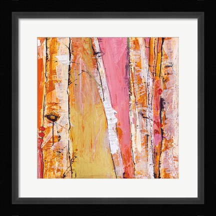 Framed Where the Sun Sleeps I Light Print