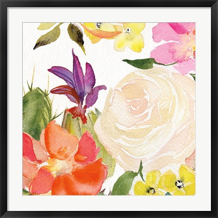 Framed Desert Rose I Print