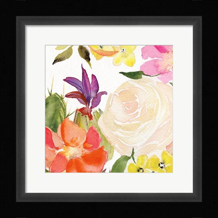 Framed Desert Rose I Print