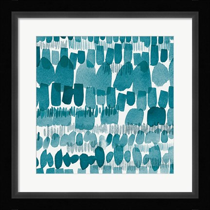 Framed Hustle and Bustle II Print