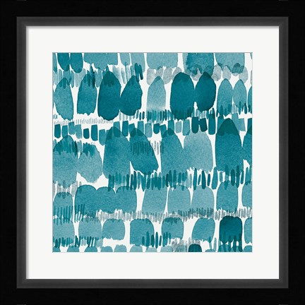 Framed Hustle and Bustle I Print