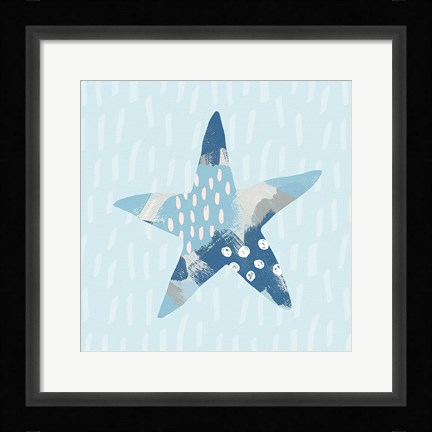 Framed Coastal Cool II Print