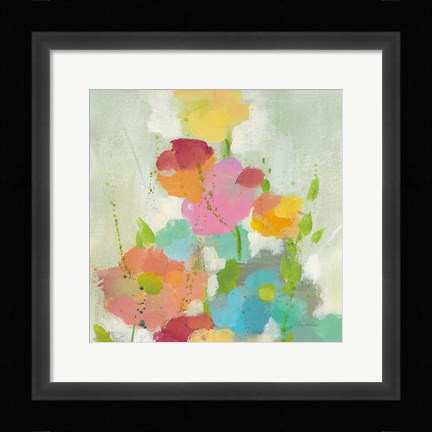 Framed Longstem Bouquet I Square I Print