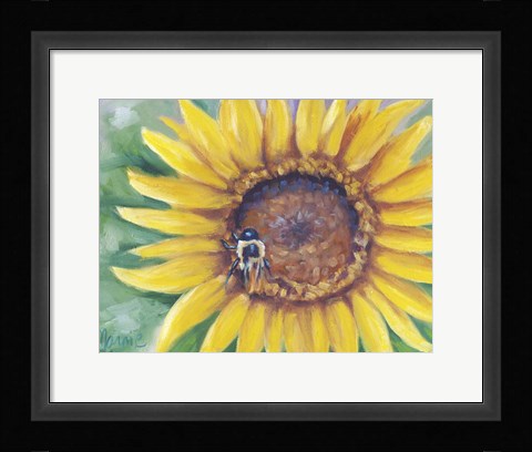 Framed Busy Bee Print