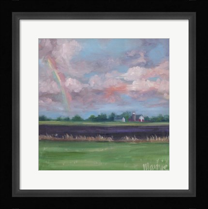 Framed Frink Farm Print