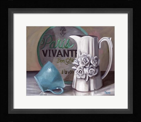Framed Parisian Still Life Print