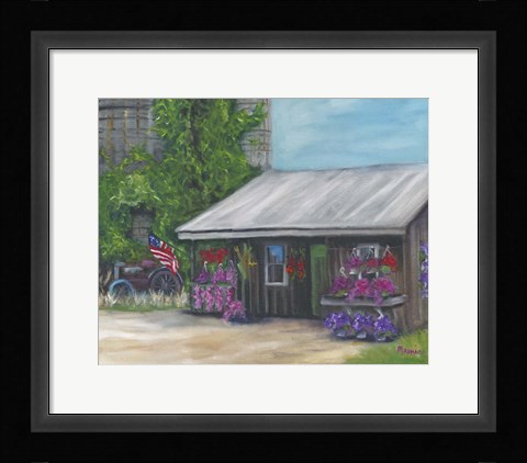 Framed Betsy's Stand Print