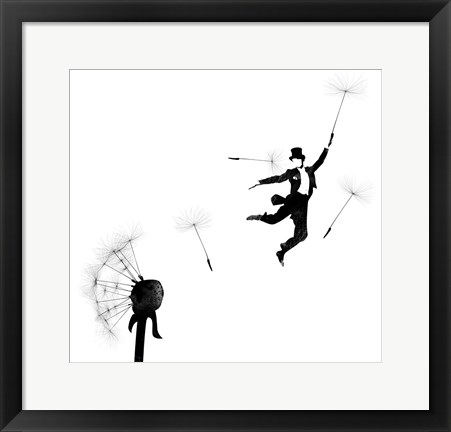 Framed Aurevoir Print