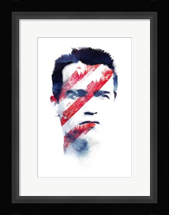 Framed Bloody Forest Print