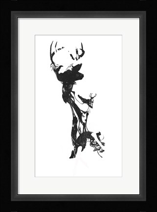 Framed Last Time I Was A Deer Print